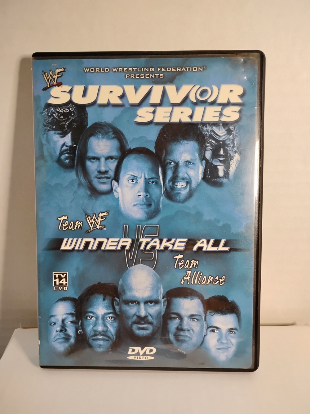WWF Survivor Series: Winner Take All DVD – Blue Cover